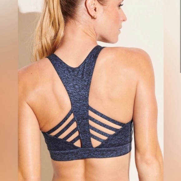Peloton Heathered Strappy Bra New - Picture 2 of 4